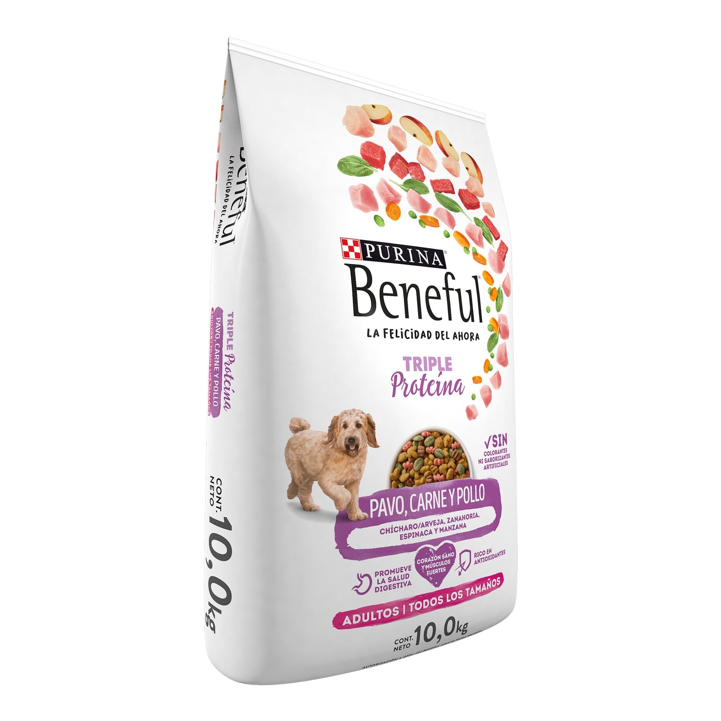Beneful Adulto Tripleproteina 10kg