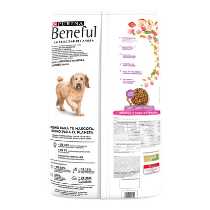 Beneful Adulto Tripleproteina 10kg