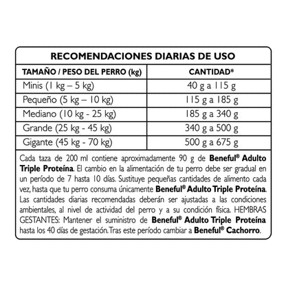 Beneful Adulto Tripleproteina 10kg