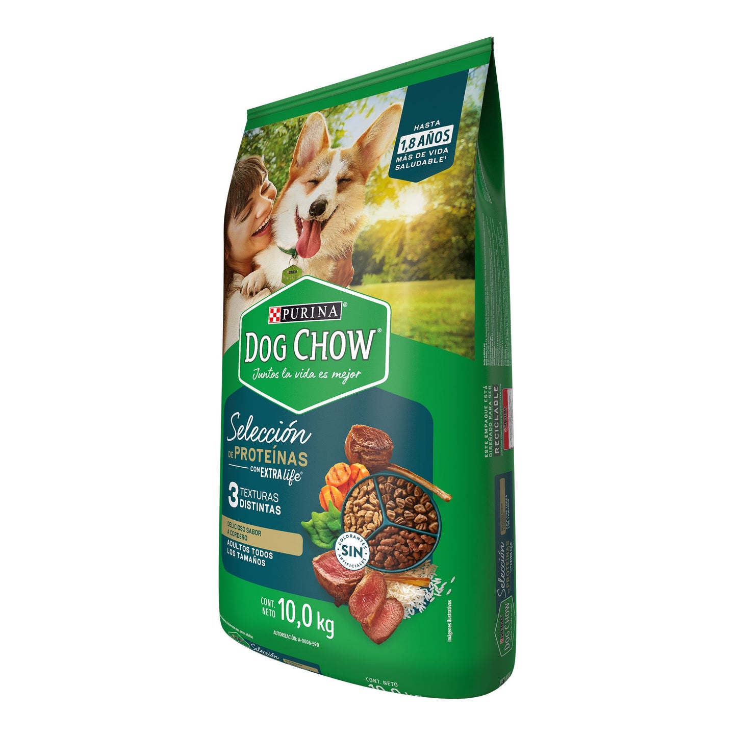 Dog Chow Cordero 10 kg