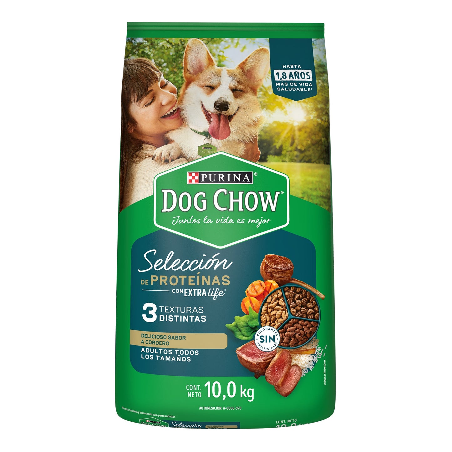 Dog Chow Cordero 10 kg