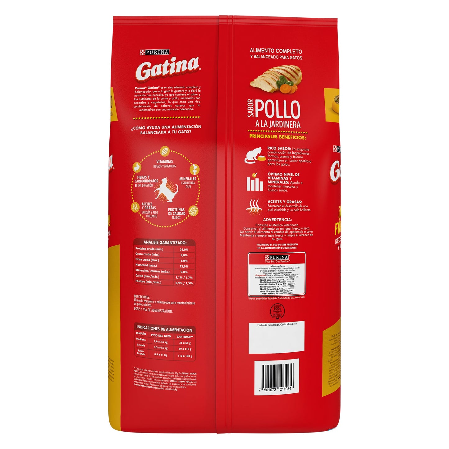 Gatina Pollo 15 kg